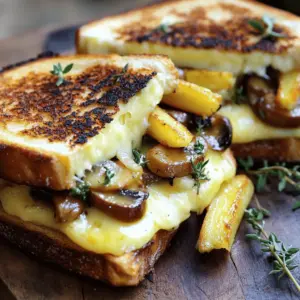 Ein Gourmet-Grilled-Cheese-Sandwich braucht die besten Zutaten. Die Käse und Pilze Kombination spielt eine große Rolle. Gouda ist eine ausgezeichnete Wahl. Der Gouda käse geschmack ist cremig und reichhaltig. Er schmilzt gut und gibt dem Sandwich Tiefe.