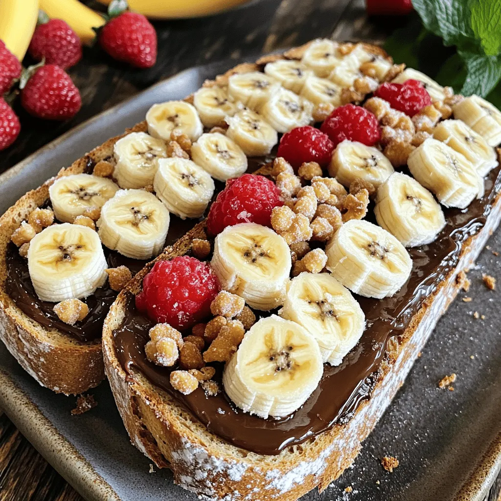 Um das Rezept für Banana Nutella mit Erdbeeren zu machen, brauchen Sie nur einige einfache Zutaten.