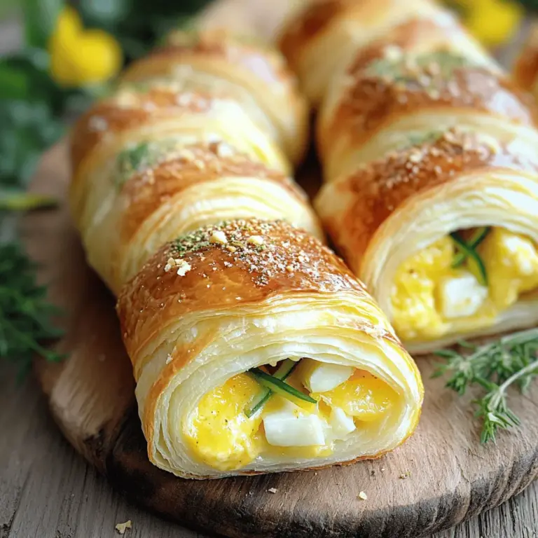 Um gefüllte Hähnchen-Crescent-Rolls zu machen, brauchst du einige Zutaten. Du benötigst eine Dose Croissant-Teig, gekochtes Hähnchen, Frischkäse, Käse, grüne Zwiebeln, Paprika, Knoblauchpulver, Salz und Pfeffer. Du brauchst auch ein Ei zum Bestreichen.