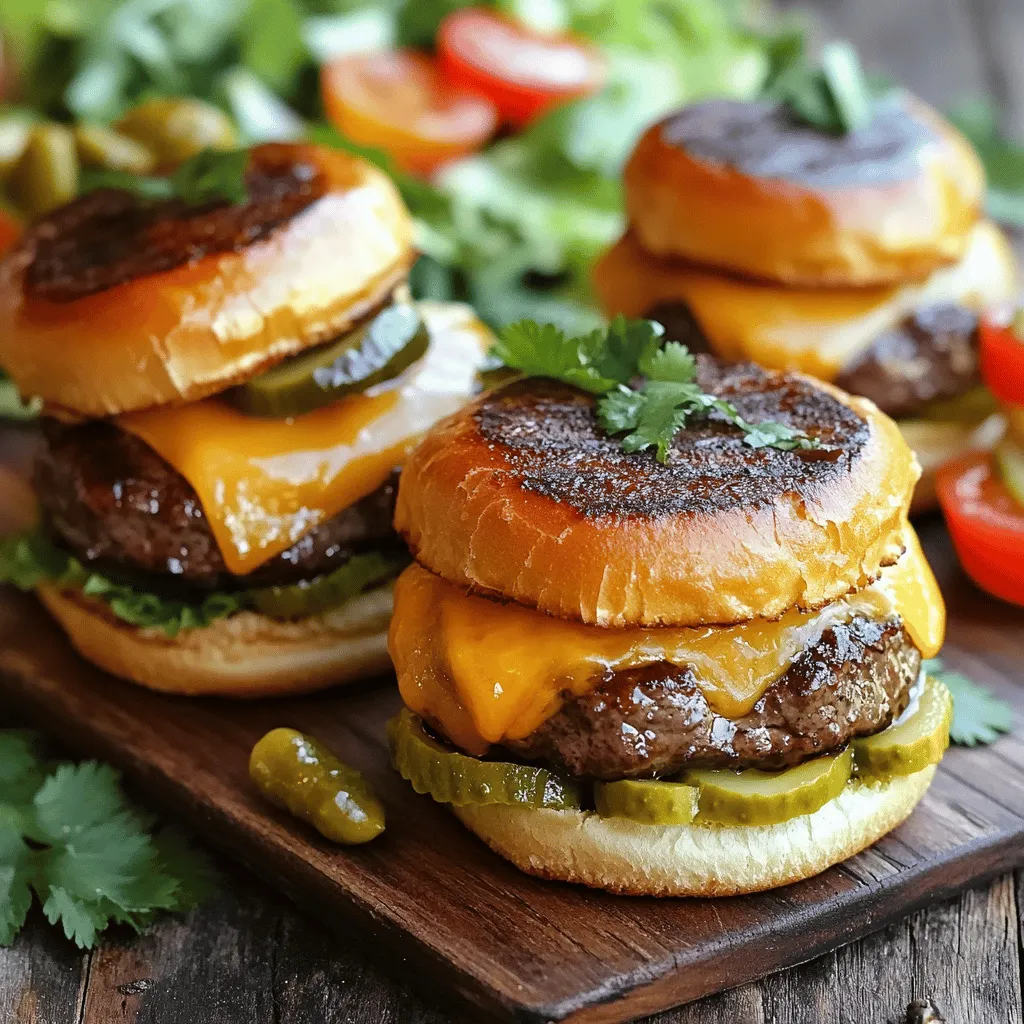 Cowboy Butter Steak Sliders sind kleine Burger mit viel Geschmack. Sie bestehen aus zartem Steak und einer leckeren Butter. Diese Butter hat Knoblauch, Kräuter und Gewürze. Das macht die Sliders besonders schmackhaft.