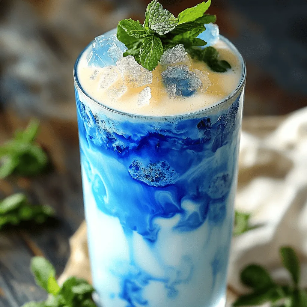 Der Iced Butterfly Pea Flower Tea Latte hat viele gesundheitliche Vorteile. Dieser Tee ist nicht nur bunt, sondern auch sehr nahrhaft.