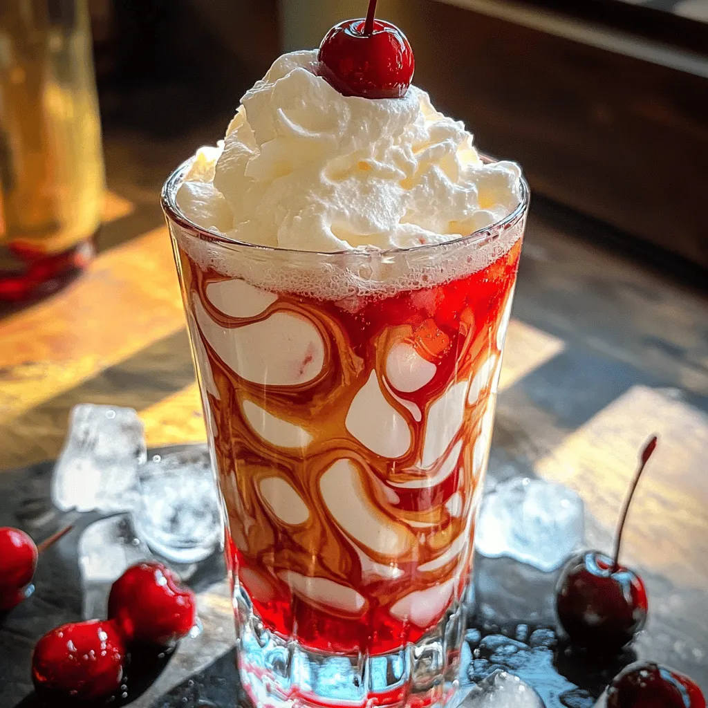 Um Cherry Italian Cream Sodas zu machen, brauchen wir einige einfache Zutaten. Diese sind wichtig für den Geschmack und die Textur.