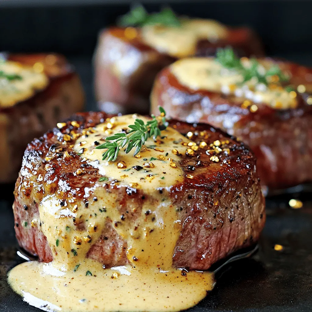 Um ein perfektes Filet Mignon zuzubereiten, starten wir mit der richtigen Temperatur. Ich empfehle, die Steaks bei Raumtemperatur zu lassen. Dadurch garen sie gleichmäßiger. Die ideale Temperatur für das Anbraten liegt bei etwa 200 °C. Diese Hitze sorgt für eine schöne Kruste.