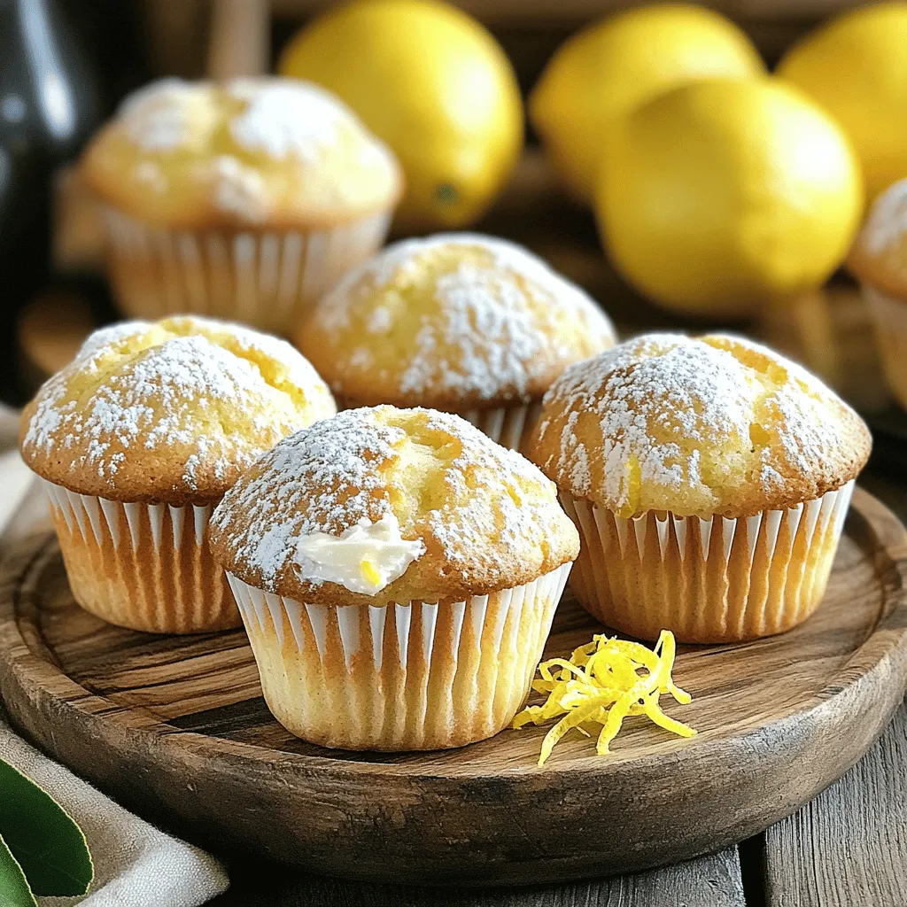 Für die Zubereitung von Lemon Cream Cheese Muffins benötigst du einige einfache Zutaten. Du brauchst 200g weichen Frischkäse, 100g Zucker und 2 große Eier. Außerdem sind 100ml pflanzliches Öl, 200g Mehl, 2 Teelöffel Backpulver, 1 Teelöffel Natron und eine Prise Salz wichtig. Vergiss nicht die 120ml Milch, die Schale von 2 Zitronen und 2 Esslöffel Zitronensaft. Puderzucker zum Bestäuben ist optional. Diese Zutaten machen die Muffins saftig und lecker.