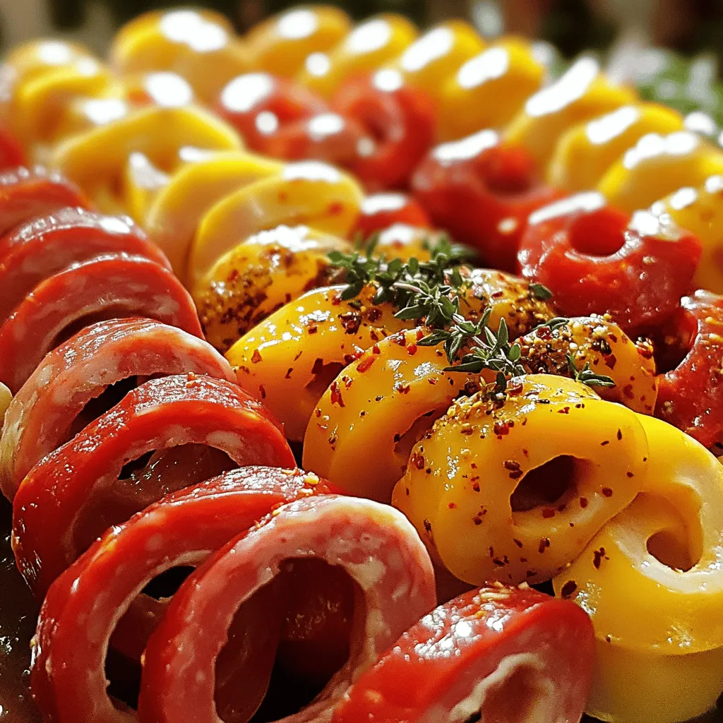 Zuerst benötigst du frische Zutaten für ein einfaches Rezept für das Blechgericht. Du brauchst 500 g italienische Würste, zwei rote und zwei gelbe Paprika. Zudem sind eine große Zwiebel und drei Knoblauchzehen wichtig. Vergiss nicht Olivenöl, Oregano, Paprikapulver, Salz und Pfeffer. Frische Petersilie ist perfekt zum Garnieren.