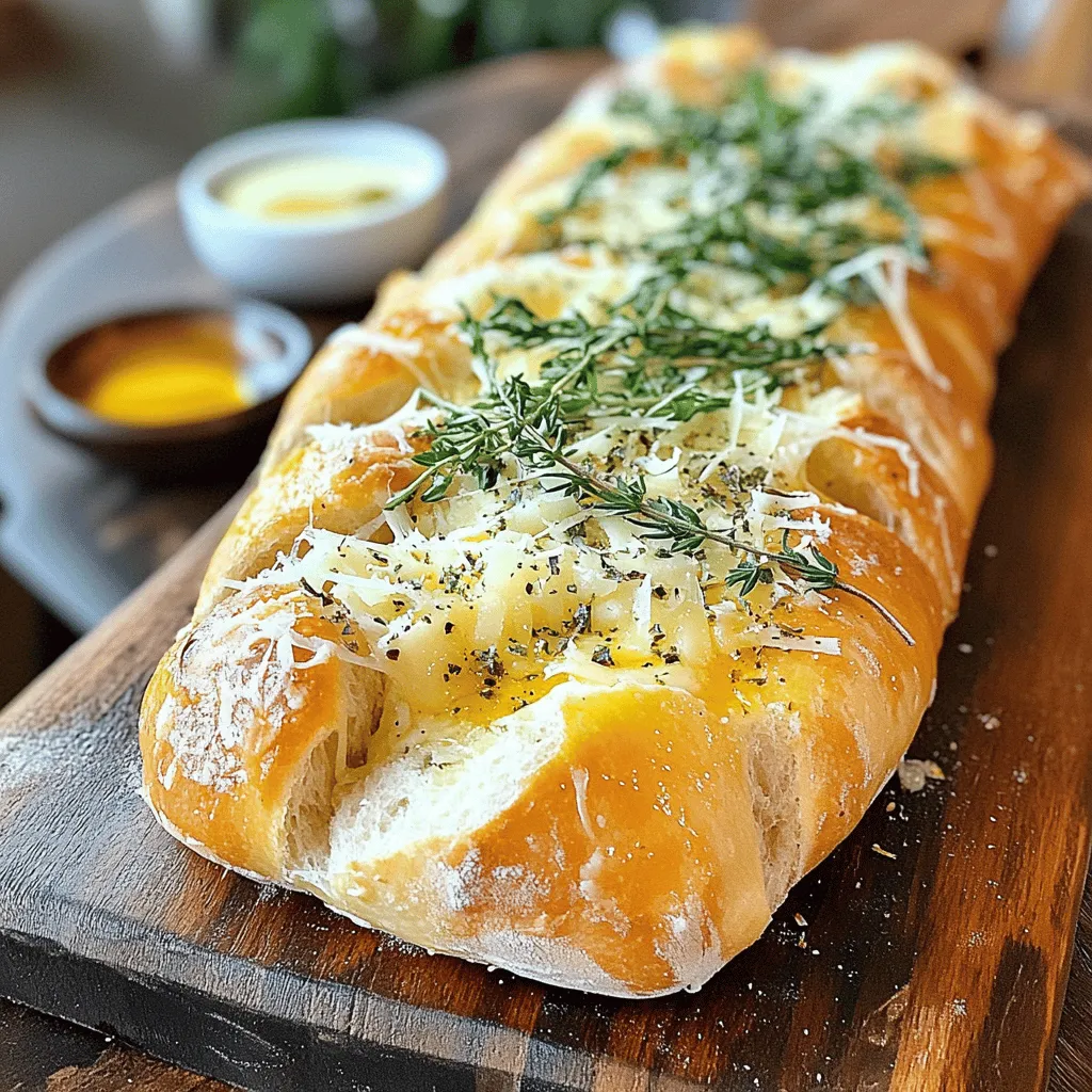 Für ein einfaches Rezept für Käse-Knoblauchbrot brauchst du nur ein paar Zutaten. Das Hauptbrot ist oft ein Baguette oder Ciabatta. Du benötigst auch Butter, Knoblauch, Mozzarella, Parmesan und Gewürze. Diese Zutaten machen dein Brot lecker und aromatisch.