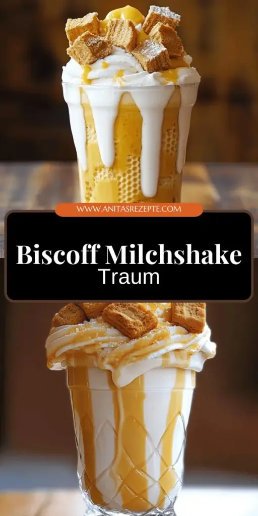 Erlebe den cremigen Genuss eines Biscoff Cookie Butter Milchshakes mit unserem einfachen Rezept! Dieser verführerische Milchshake ist perfekt für warme Sommertage oder um besondere Anlässe zu feiern. Mit nur wenigen Zutaten wie Vanilleeis und Biscoff-Keksebutter zauberst du im Handumdrehen einen geschmacklichen Höhepunkt. Entdecke auch kreative Variationen und leckere Garnierungen! Klicke jetzt für das vollständige Rezept und lass dich inspirieren!
