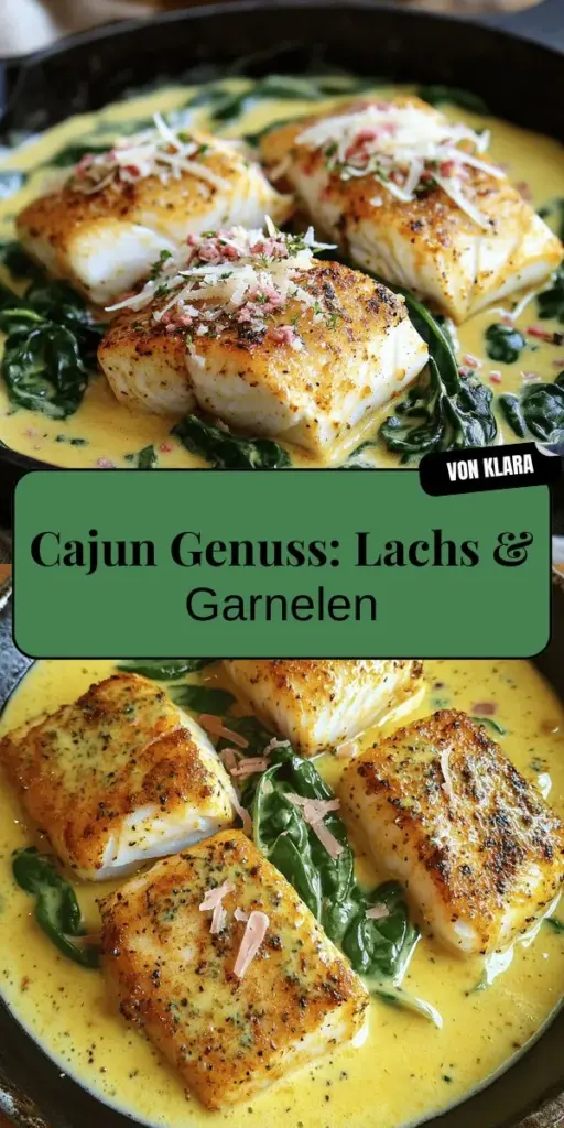 Entdecke das unwiderstehliche Rezept Cajun Creamy Delight mit Lachs und Garnelen! Dieses köstliche Gericht kombiniert frische Meeresfrüchte mit kräftigen Cajun-Aromen und ist einfach zuzubereiten, egal ob du ein Anfänger oder ein Profi bist. Erkunde die Hauptzutaten, Zubereitungstipps und kreative Variationen, die dein Essen aufpeppen. Klicke jetzt, um das vollständige Rezept zu sehen und dir dieses genussvolle Erlebnis nicht entgehen zu lassen!