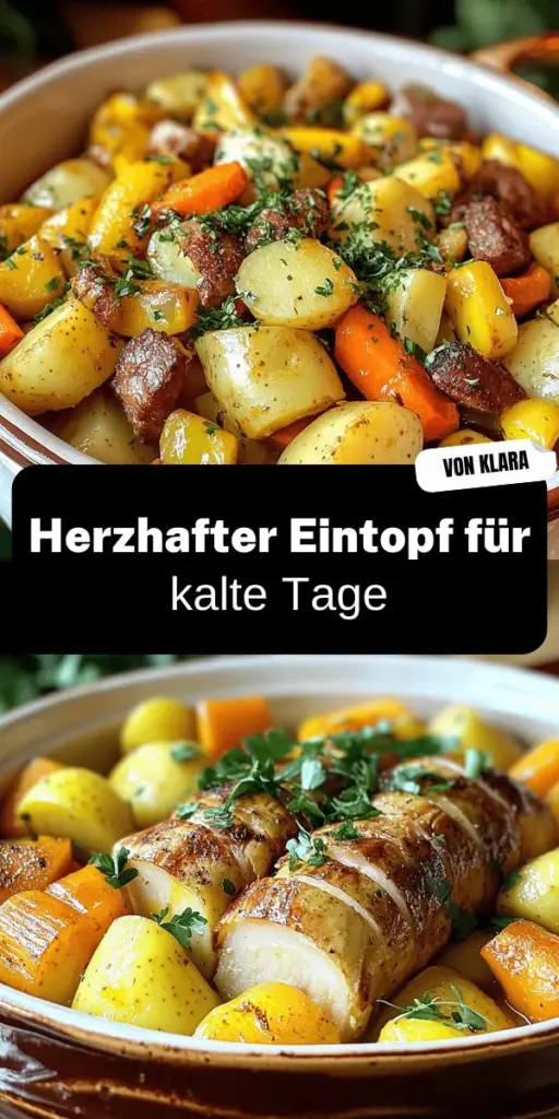 Entdecke das köstliche Rezept für herzhaften Schinken-Knochen-Eintopf mit Kartoffeln und Kohl, perfekt für kalte Tage! Dieser nahrhafte Eintopf vereint eine Vielzahl an gesunden Zutaten und sorgt für wohltuenden Komfort. In meinem Artikel erfährst du Schritt für Schritt, wie du ihn zubereitest und welche Tipps dir beim Kochen helfen. Klicke jetzt, um das vollständige Rezept zu entdecken und dir neue Ideen für das kreatives Kochen zu holen!