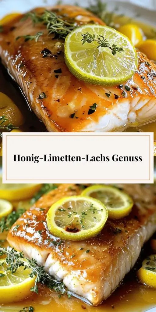 Entdecken Sie unser einfaches Rezept für Honig-Limetten-Knoblauch-Butter gebackenen Lachs, das gesunde Zutaten mit köstlichen Aromen vereint! In nur 30 Minuten können Sie ein nahrhaftes Abendessen zaubern, das nicht nur lecker, sondern auch voller Omega-3-Fettsäuren ist. Lassen Sie sich von den Schritt-für-Schritt-Anleitungen inspirieren und genießen Sie dazu passende Beilagen. Klicken Sie jetzt, um das vollständige Rezept zu entdecken und neue Geschmackskombinationen auszuprobieren!