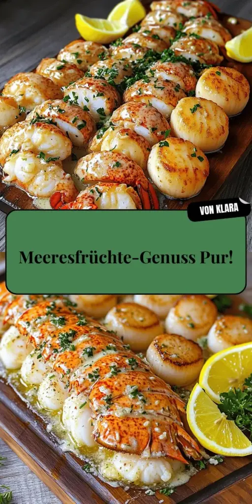 Entdecke das perfekte Rezept für ein köstliches Knoblauchbutter-Lobster-Schwanz- und Jakobsmuschel-Feast! Lerne, wie du diese Gourmet-Meeresfrüchte ganz einfach zubereitest und beeindrucke deine Gäste mit einzigartigen Aromen und frischen Zutaten. Die Schritt-für-Schritt-Anleitung sowie hilfreiche Tipps machen es dir leicht, ein unvergessliches Dinner zu kreieren. Klicke jetzt, um die detaillierten Rezepte zu erkunden und deinen kulinarischen Abend zu starten!