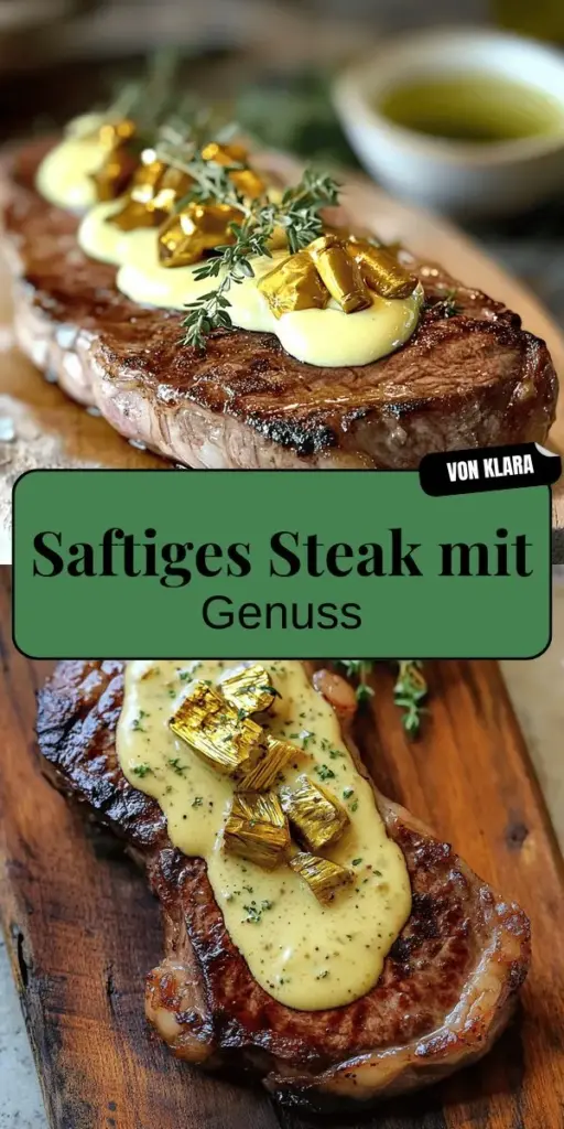 Entdecke, wie du ein saftiges Steak mit Knoblauchrahmsauce perfekt zubereitest! In unserem ausführlichen Rezept erfährst du alles von der Auswahl der besten Zutaten bis hin zu den idealen Garstufen. Lerne, wie du die köstliche Sauce machst und welche Beilagen am besten passen. Erlebe ein unvergessliches Dinner, das deine Gäste beeindrucken wird. Klicke jetzt und entdecke die Schritt-für-Schritt-Anleitung für dein perfektes Steak!