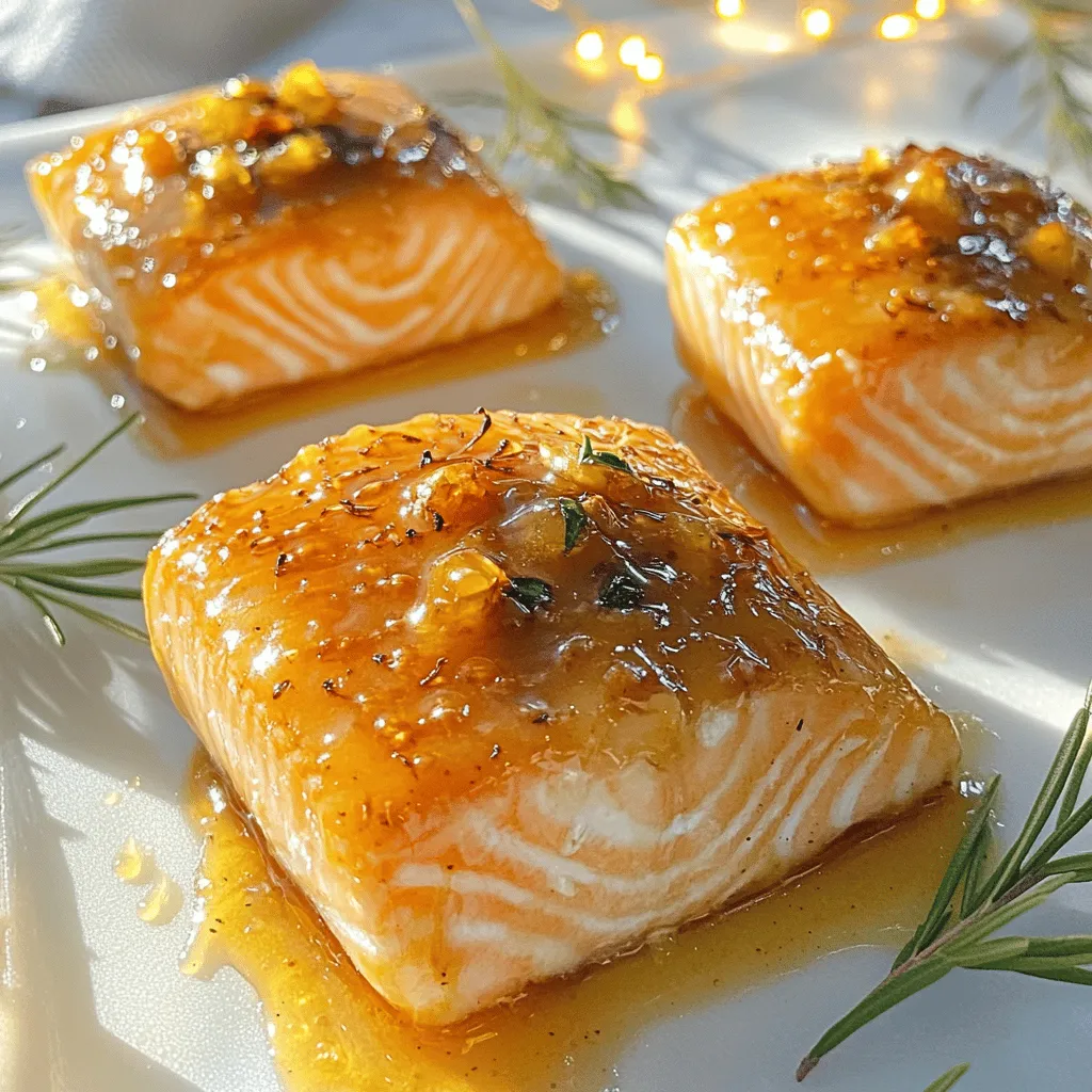 Um die besten Honig Butter Knoblauch glasierten Lachs Häppchen zu machen, brauchst du frische Zutaten.