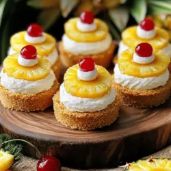 - Graham-Cracker-Krümel und deren Rolle Graham-Cracker-Krümel sind die Basis für unseren Boden. Sie geben den Cheesecakes eine knusprige Textur. Dadurch entsteht ein toller Kontrast zur weichen Käsecreme. Sie sorgen auch für einen leicht süßen Geschmack, der gut zur Ananas passt.