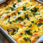 - 6 große Eier - 2 Tassen Kuhmilch oder Pflanzenmilch - 1 Tasse geriebener Cheddarkäse