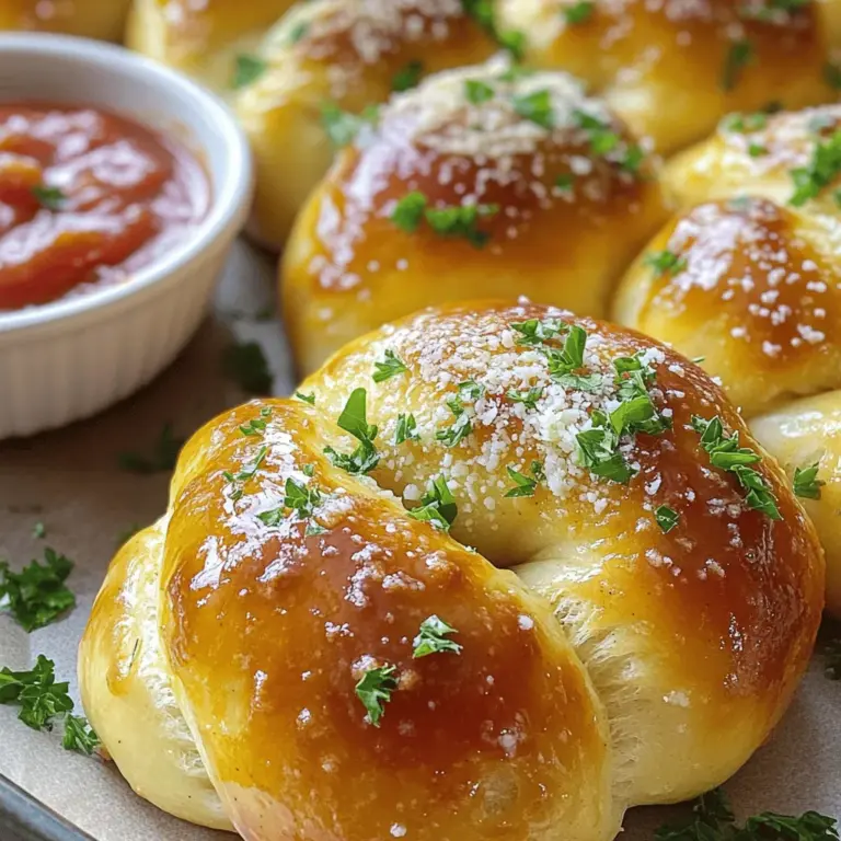 Um köstliche Knoblauch-Knoten zu machen, brauchst du einige einfache Zutaten. Hier ist eine Liste, die dir hilft: