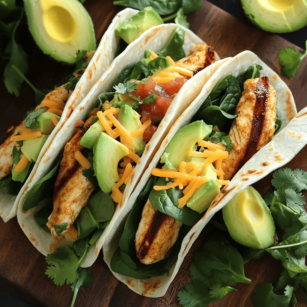 - 500 g Hähnchenbrust - 2 Esslöffel Chipotle-Ranch-Dressing - 4 große Tortillas
