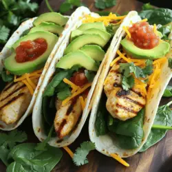 - 500 g Hähnchenbrust - 2 Esslöffel Chipotle-Ranch-Dressing - 4 große Tortillas