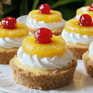 Für die Mini Pineapple Upside Down Cheesecakes benötigst du einige wichtige Zutaten: