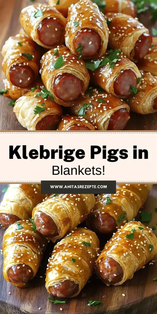 Entdecke das perfekte Rezept für unwiderstehlich klebrige Pigs In Blankets! Mit einfachsten Zutaten und einer köstlichen Honig-Dijon-Glasur verwandelst du jeden Anlass in einen Gaumenspaß. Diese Snacks sind nicht nur einfach zuzubereiten, sondern lieben Frischhalte-Tricks und köstliche Variationen. Lass dir diese geschmacklichen Highlights nicht entgehen – klicke jetzt und erwecke deine Küche zum Leben!