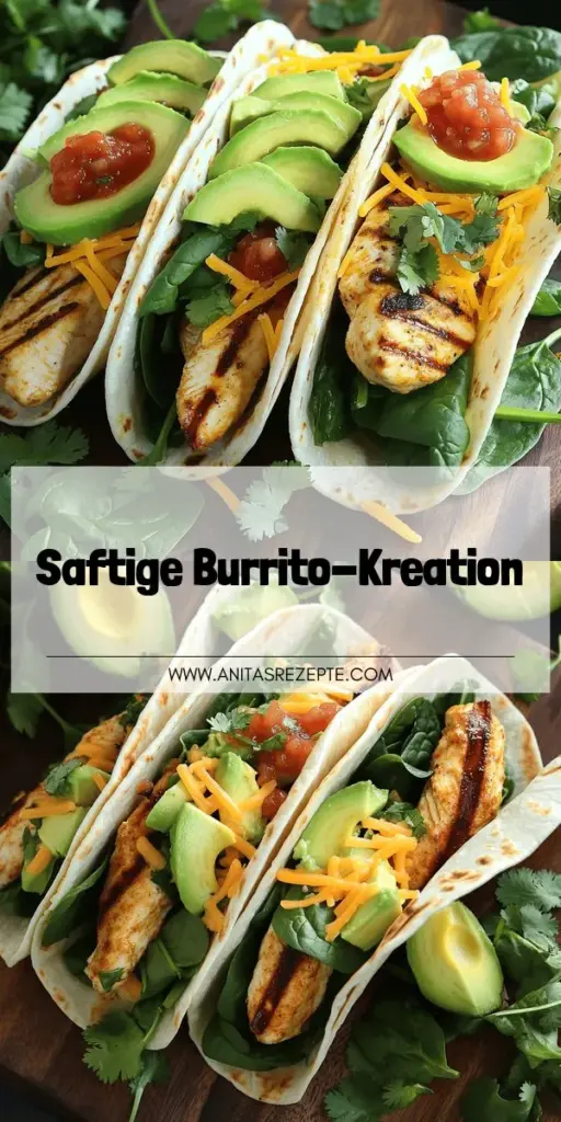 Entdecke das perfekte Rezept für einen saftigen Chipotle Ranch Grilled Chicken Burrito! Dieses schnelle und einfache Gericht kombiniert zartes Hähnchen mit frischem Gemüse und einem würzigen Dressing, das jede Mahlzeit aufpeppt. Lerne Schritt für Schritt, wie du diesen köstlichen Burrito zubereitest und mit verschiedenen Variationen nach deinem Geschmack anpasst. Klicke jetzt, um das vollständige Rezept zu erfahren und deine Familie zu beeindrucken!