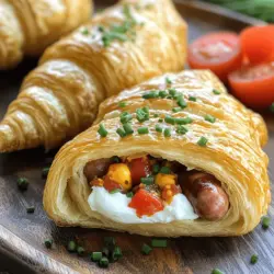 Um die Rotel Würstchen & Frischkäse Croissants zuzubereiten, benötigen Sie: