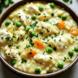 Cremiges Hühnchen und Reis Einfaches Rezept entdecken