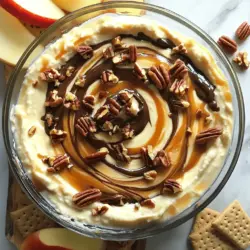Einfacher No Bake Turtle Cheesecake Dip Rezept