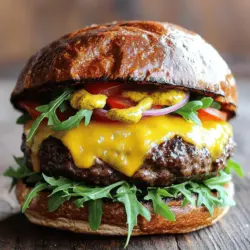 Irish Pub Burger Einfaches und Leckeres Rezept