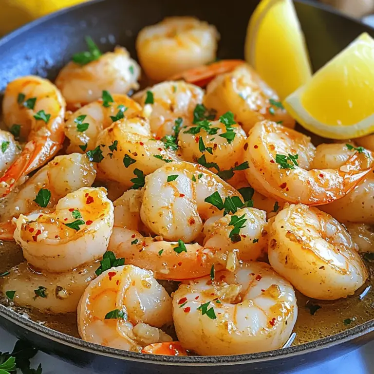 Für dieses einfache Gericht benötigen Sie frische, leckere Zutaten: - 450 g große Garnelen, geschält und entdarmt - 450 g Jakobsmuscheln, gereinigt - 3 Esslöffel Olivenöl - 4 Knoblauchzehen, fein gehackt - 1 Teelöffel rote Pfefferflocken (optional) - Salz und Pfeffer nach Geschmack - 1 Esslöffel Zitronensaft - 2 Esslöffel frische Petersilie, gehackt - Zitronenschnitze zum Servieren Diese Zutaten sind leicht zu finden und machen das Gericht besonders schmackhaft. Die Wahl zwischen frischen und gefrorenen Meeresfrüchten kann wichtig sein. Frische Garnelen und Jakobsmuscheln bieten oft den besten Geschmack und die beste Textur. Sie sollten sie jedoch sofort nach dem Kauf verwenden. Gefrorene Meeresfrüchte sind praktisch und oft günstiger. Sie sind eine gute Wahl, wenn frische Meeresfrüchte nicht verfügbar sind. Achten Sie darauf, gefrorene Produkte gut aufzutauen, bevor Sie sie verwenden. Die richtigen Gewürze heben den Geschmack Ihrer Meeresfrüchte. Knoblauch ist ein Muss, da er den Geschmack verstärkt. Rote Pfefferflocken fügen einen Hauch von Schärfe hinzu, sind aber optional. Für zusätzliche Frische nutzen Sie Zitronensaft und frische Petersilie. Diese Aromen bringen Ihre Sautéed Shrimp and Scallops zum Strahlen. Sie können auch andere Kräuter ausprobieren, wie Basilikum oder Koriander, um neue Geschmäcker zu entdecken. Für die vollständige Zubereitung besuchen Sie das [Full Recipe]. Um das Gericht einfach zuzubereiten, ist es wichtig, die Zutaten vorzubereiten. Beginne mit der Reinigung der Jakobsmuscheln und der Garnelen. Tupfe sie mit einem Küchentuch trocken. Trockene Meeresfrüchte braten besser an und erhalten eine schöne Farbe. Bereite auch alle anderen Zutaten vor. Hacke den Knoblauch fein und messe die Gewürze ab. So sparst du Zeit beim Kochen. Die Jakobsmuscheln brauchen eine präzise Behandlung. Erhitze das Olivenöl in einer großen Pfanne. Achte darauf, dass die Pfanne heiß genug ist. Füge dann die Jakobsmuscheln hinzu. Brate sie für 2 bis 3 Minuten auf einer Seite, bis sie goldbraun sind. Wende sie vorsichtig um und brate die andere Seite ebenfalls 2 bis 3 Minuten. Nimm die Jakobsmuscheln aus der Pfanne, damit sie nicht weiter garen. Die Garnelen folgen nach den Jakobsmuscheln. Gib sie in die gleiche Pfanne. Würze sie mit Salz und Pfeffer. Sauté die Garnelen 2 bis 3 Minuten auf jeder Seite. Sie sind fertig, wenn sie rosa und undurchsichtig werden. Wenn alle Meeresfrüchte fertig sind, mische sie sanft mit Zitronensaft und frischer Petersilie. Diese Schritte helfen, den vollen Geschmack zu entfalten. Für das komplette Rezept, schau dir die [Full Recipe] an. Um die besten Meeresfrüchte zu wählen, achte auf die Frische. Du solltest große Garnelen und Jakobsmuscheln kaufen, die glänzend und fest sind. Sie sollten keinen starken Geruch haben. Wenn du gefrorene Meeresfrüchte kaufst, schaue auf die Verpackung. Achte darauf, dass sie gut verpackt sind und keine Frostschäden aufweisen. Frische Produkte sind immer die beste Wahl für Geschmack und Textur. Gummiartige Garnelen sind oft das Ergebnis von Überkochen. Um dies zu vermeiden, achte darauf, die Garnelen nicht länger als 2-3 Minuten pro Seite zu braten. Wenn du sie zu lange kochst, werden sie zäh. Ein weiterer Tipp ist, die Garnelen vor dem Kochen gut abzutrocknen. Feuchtigkeit sorgt dafür, dass sie dampfen, anstatt schön zu braten. So erhältst du eine zarte, saftige Textur. Die Präsentation ist wichtig, um dein Gericht besonders zu machen. Serviere die Sautéed Shrimp and Scallops in einer flachen Schüssel. Garniere das Gericht mit frischer Petersilie und Zitronenschnitzen. Das macht nicht nur das Essen schöner, sondern bringt auch frische Aromen. Du kannst das Gericht auch mit einem frischen Salat oder knusprigem Brot kombinieren. So wird dein Essen noch schmackhafter und einladender. {{image_4}} Eine leckere Variante ist, Gemüse hinzuzufügen. Brokkoli, Paprika und Zucchini passen gut. Diese Gemüse bringen Farbe und Geschmack. Schneiden Sie das Gemüse klein und fügen Sie es während des Kochens hinzu. Sautieren Sie es etwa drei Minuten, bevor Sie die Meeresfrüchte hinzufügen. So wird das Gericht noch gesünder und bunter. Sie können auch mit Gewürzen spielen. Fügen Sie Currypulver für einen exotischen Geschmack hinzu. Oder probieren Sie frische Kräuter wie Basilikum oder Koriander. Diese bringen neue Aromen in Ihr Gericht. Experimentieren Sie mit Ihren Lieblingsgewürzen. So finden Sie Ihre perfekte Mischung. Wenn Sie eine glutenfreie Diät einhalten, ist dieses Rezept perfekt. Alle Zutaten sind von Natur aus glutenfrei. Achten Sie darauf, glutenfreies Öl und Gewürze zu wählen. Auch die Verwendung von frischen, unverarbeiteten Zutaten ist wichtig. So können Sie das Gericht genießen, ohne Ihre Diät zu brechen. Wenn Sie nach dem Kochen Reste haben, bewahren Sie diese gut auf. Lassen Sie das Gericht zuerst auf Raumtemperatur abkühlen. Nutzen Sie dann einen luftdichten Behälter. Dies hilft, den Geschmack und die Frische zu bewahren. So bleiben die Aromen der Sautéed Shrimp and Scallops erhalten. Vermeiden Sie es, das Gericht in einer großen Menge zu lagern. Teilen Sie es in kleinere Portionen auf. So können Sie es einfacher nutzen und aufwärmen. Sautéed Shrimp and Scallops halten sich gut im Kühlschrank. Sie können die Reste dort bis zu drei Tage aufbewahren. Achten Sie darauf, dass der Kühlschrank kalt genug ist, idealerweise unter 4 Grad Celsius. Überprüfen Sie die Reste vor dem Essen. Wenn sie einen seltsamen Geruch haben oder die Textur sich verändert hat, werfen Sie sie weg. Sicherheit geht vor! Das Einfrieren ist eine gute Option, wenn Sie die Reste länger aufbewahren möchten. Sie können die Sautéed Shrimp and Scallops bis zu drei Monate im Gefrierfach lagern. Nutzen Sie dafür einen gefriergeeigneten Behälter oder Gefrierbeutel. Entfernen Sie so viel Luft wie möglich, um Gefrierbrand zu vermeiden. Wenn Sie die Meeresfrüchte wieder auftauen, tun Sie dies im Kühlschrank. So bleiben Geschmack und Textur erhalten. Verwenden Sie das Gericht dann gleich nach dem Auftauen, um die beste Qualität zu genießen. Es dauert nur etwa 10 bis 15 Minuten, um Meeresfrüchte zu kochen. Jakobsmuscheln brauchen etwa 4 bis 6 Minuten, während Garnelen 4 bis 6 Minuten benötigen, um rosa und undurchsichtig zu werden. Achte darauf, sie nicht zu lange zu kochen. Andernfalls werden sie zäh. Ja, du kannst gefrorene Garnelen und Jakobsmuscheln verwenden. Achte darauf, sie vorher gut aufzutauen. Lege sie einfach in den Kühlschrank, um sie über Nacht aufzutauen. Dies sorgt dafür, dass sie gleichmäßig garen und den besten Geschmack haben. Zu Sautéed Shrimp and Scallops passen viele Beilagen. Hier sind einige gute Optionen: - Reis oder Quinoa für eine sättigende Basis - Frisches Gemüse, wie Spargel oder Brokkoli - Ein leichter Salat mit Zitronenvinaigrette - Knoblauchbrot für einen herzhaften Akzent Diese Beilagen ergänzen die Aromen der Meeresfrüchte und machen das Gericht noch köstlicher. In diesem Blogbeitrag haben wir alle wichtigen Punkte für Sautéed Shrimp and Scallops behandelt. Wir haben die besten Zutaten, Zubereitungstechniken und Tipps zur Vermeidung von gummiartigen Garnelen besprochen. Auch Varianten und Aufbewahrung waren Themen. Mit diesen Informationen kannst du leckere Meeresfrüchte zubereiten. Experimentiere mit Gewürzen und Zutaten, um deine eigene Note zu finden. Nutze die Tipps für eine ansprechende Präsentation. Gutes Gelingen!