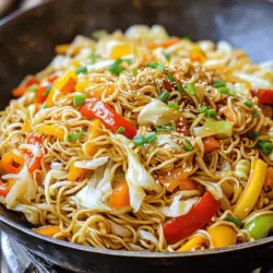 Veg Hakka Noodles einfache und köstliche Zubereitung