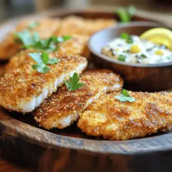 Cajun Tilapia mit Zitronen-Tartar-Sauce Zart und Köstlich