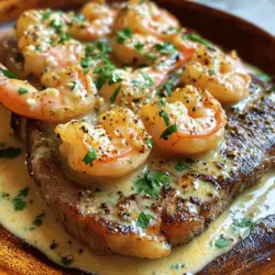 Cremige Cajun Garnelen-Steaks Schmackhafte Genussmomente