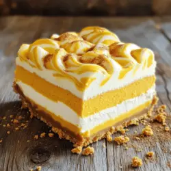 Layered Pumpkin Cheesecake Einfache und leckere Rezeptidee