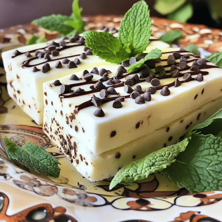 Für diese leckeren Schokoladenchip Minze Greek Yogurt Pops brauchst du: - 2 Tassen griechischer Joghurt (natur) - 1/3 Tasse Honig oder Ahornsirup - 1 Teelöffel reines Pfefferminzextrakt - 1/2 Teelöffel Vanilleextrakt - 1/2 Tasse kleine Schokoladenstückchen - 1 Esslöffel frische Minzeblätter, fein gehackt (optional für extra Minzgeschmack) - Eine Prise Salz Die Wahl der Zutaten ist wichtig. Wähle einen dicken, cremigen griechischen Joghurt. Vermeide Joghurt mit Zucker. Naturbelassener Joghurt hat weniger Kalorien und mehr Protein. Honig und Ahornsirup bringen die Süße. Achte darauf, dass sie rein sind. Für den besten Geschmack nimm frische Minze. Sie gibt deinen Pops einen tollen, frischen Kick. Die Schokoladenstückchen sollten klein sein, damit sie gut in die Mischung passen. Griechischer Joghurt hat viele Vorteile. Er hat mehr Protein als normaler Joghurt. Das macht deine Pops sättigender. Er enthält auch Probiotika, die gut für deinen Bauch sind. Diese guten Bakterien helfen bei der Verdauung. Außerdem hat griechischer Joghurt weniger Zucker. Das macht ihn zu einer gesünderen Wahl. So genießt du ein leckeres Dessert, das auch gut für dich ist. Um diese Schokoladenchip Minze Greek Yogurt Pops zuzubereiten, beginne mit dem griechischen Joghurt. Nimm zwei Tassen und gib sie in eine große Schüssel. Füge 1/3 Tasse Honig oder Ahornsirup hinzu. Das macht die Pops süß. Dann kommt 1 Teelöffel reines Pfefferminzextrakt dazu. Das gibt den frischen Minzgeschmack. Vergiss nicht 1/2 Teelöffel Vanilleextrakt und eine Prise Salz. Diese Zutaten sorgen für einen guten Geschmack. Rühre alles gut um, bis die Mischung cremig ist. Jetzt ist es Zeit, die Schokoladenstückchen hinzuzufügen. Nimm 1/2 Tasse kleine Schokoladenstückchen und gib sie in die Joghurtmischung. Wenn du magst, füge 1 Esslöffel fein gehackte frische Minzeblätter hinzu. Das macht die Pops noch frischer. Mische alles vorsichtig. Achte darauf, dass die Schokolade gleichmäßig verteilt ist. So hat jeder Biss den perfekten Geschmack. Sobald die Mischung fertig ist, geht es ans Einfüllen. Gieße die Joghurtn Mischung in Eis-am-Stiel-Formen. Fülle jede Form zu etwa 3/4. Lass Platz, damit die Pops beim Gefrieren wachsen können. Setze die Stiele in die Formen und stelle sie vorsichtig ins Gefrierfach. Lass die Pops mindestens 4-6 Stunden gefrieren. Wenn sie fest sind, benutze warmes Wasser. Lass es über die Formen laufen, um die Pops leichter zu lösen. So kannst du sie einfach herausziehen und genießen. Ein häufiger Fehler ist, die Formen zu voll zu füllen. Achte darauf, dass du nur 3/4 der Form füllst. Dadurch bleibt Platz für das Eis, wenn es gefriert. Wenn du das nicht machst, können die Pops überlaufen und schwer herauszunehmen sein. Ein weiterer Fehler ist, die Mischung nicht gut zu rühren. Achte darauf, dass alles gut vermengt ist. So schmecken die Pops gleichmäßig. Um den Geschmack zu verbessern, kannst du frische Minze verwenden. Hacke die Blätter fein und mische sie in die Joghurtn Mischung. Das gibt einen starken, frischen Geschmack. Du kannst auch die Süße anpassen. Wenn du es süßer magst, füge mehr Honig oder Ahornsirup hinzu. Ein Spritzer Zitrone kann ebenfalls helfen, den Geschmack aufzupeppen. Das macht die Pops noch erfrischender. Um die Eis am Stiel leicht herauszulösen, halte die Formen kurz unter warmes Wasser. Das löst das Eis von der Form. Halte sie nicht zu lange, sonst schmilzt das Eis. Du kannst auch spezielle Silikonformen verwenden. Diese sind flexibler und helfen, das Eis leichter herauszubekommen. Achte darauf, die Pops nicht zu lange im Gefrierfach zu lassen. Zu lange gefrorene Pops können brüchig werden. {{image_4}} Wenn du den Süßstoff ändern möchtest, probiere Agavendicksaft oder Stevia. Diese Optionen bieten dir eine andere Süße. Achte darauf, die Menge anzupassen, da sie oft süßer sind als Honig. Du kannst auch Kokosblütenzucker verwenden, um einen neuen Geschmack zu bekommen. So machst du die Schokoladenchip Minze Greek Yogurt Pops gesünder und interessanter. Du kannst die Basis für die Pops leicht abändern. Füge statt Minze einen Teelöffel Zimt hinzu. Das bringt einen warmen, würzigen Geschmack. Oder probiere fruchtige Varianten. Erdbeeren, Himbeeren oder sogar Mango passen gut. Püriere die Früchte und mische sie unter die Joghurtmasse. So hast du eine fruchtige Erfrischung! Die Schokoladenchip Minze Greek Yogurt Pops schmecken großartig mit zusätzlichen Zutaten. Du kannst frische Beeren oder Bananen hinzufügen. Schneide sie klein und mische sie unter die Joghurtn Mischung. Das gibt deinem Eis Farbe und Geschmack. Auch Nüsse sind eine tolle Idee. Mandeln oder Walnüsse verleihen den Pops einen schönen Crunch. Experimentiere mit verschiedenen Kombinationen, um deinen perfekten Pops zu finden. Um die Frische deiner Schokoladenchip Minze Greek Yogurt Pops zu bewahren, lagere sie in einem luftdichten Behälter. So bleiben sie länger lecker. Du kannst die Pops auch in Frischhaltefolie einwickeln. Achte darauf, dass sie gut verpackt sind, um Gefrierbrand zu vermeiden. Diese köstlichen Eis am Stiel halten sich bis zu zwei Monate im Gefrierfach. Nach dieser Zeit können sie an Geschmack verlieren. Wenn du sie länger aufbewahren möchtest, beschrifte den Behälter mit dem Datum. So weißt du, wann du sie gemacht hast. Reinige die Eis am Stiel Formen nach der Benutzung gründlich. Verwende warmes Wasser und etwas Spülmittel, um alle Reste zu entfernen. Lass die Formen an der Luft trocknen, bevor du sie erneut verwendest. Du kannst die Formen auch einfetten, um das Herauslösen der Pops zu erleichtern. Ja, du kannst den Honig durch Ahornsirup ersetzen. Beide süßen gut. Du kannst auch Zucker verwenden, aber das Ergebnis wird anders. Wenn du keinen Süßstoff magst, lasse ihn einfach weg. Die Schokoladenstückchen geben auch einen süßen Geschmack. Jedes Eis am Stiel hat etwa 120 Kalorien. Das hängt von den genauen Zutaten ab. Du kannst die Kalorien reduzieren, indem du weniger Schokoladenstückchen verwendest oder den Süßstoff verringerst. Ja, diese Eis am Stiel sind gesund. Sie enthalten griechischen Joghurt, der viel Protein hat. Der Joghurt hat auch Probiotika, die gut für deinen Magen sind. Die Schokoladenstückchen fügen etwas Genuss hinzu, aber in Maßen. Du bekommst eine leckere, erfrischende Belohnung ohne viele künstliche Zutaten. Um leckere Eis am Stiel mit griechischem Joghurt zu machen, haben wir alle Zutaten besprochen. Es ist wichtig, die besten Zutaten auszuwählen, um den tollen Geschmack zu erreichen. Die Schritt-für-Schritt-Anleitung erleichtert dir die Zubereitung. Wir haben Tipps gegeben, um häufige Fehler zu vermeiden und den Geschmack zu verbessern. Variationen helfen dir, neue Kombinationen auszuprobieren. Mit den richtigen Aufbewahrungshinweisen bleiben deine Eis frisch und lecker. Du kannst sicher sein, gesunde und schmackhafte Snacks zu genießen. Probiere es aus, es macht Spaß!