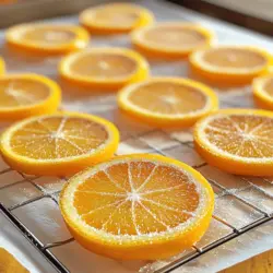 Kandierte Orangenscheiben Einfache und köstliche Rezeptur