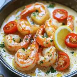 Cremige Garlic-Paprika Garnelenpfanne Genuss pur