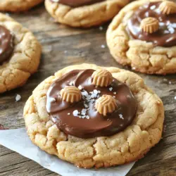 Peanut Butter Cup Cookies Lecker und Einfach Rezept