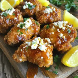 Crispy Hot Honey Feta Chicken Leckere und einfache Mahlzeit