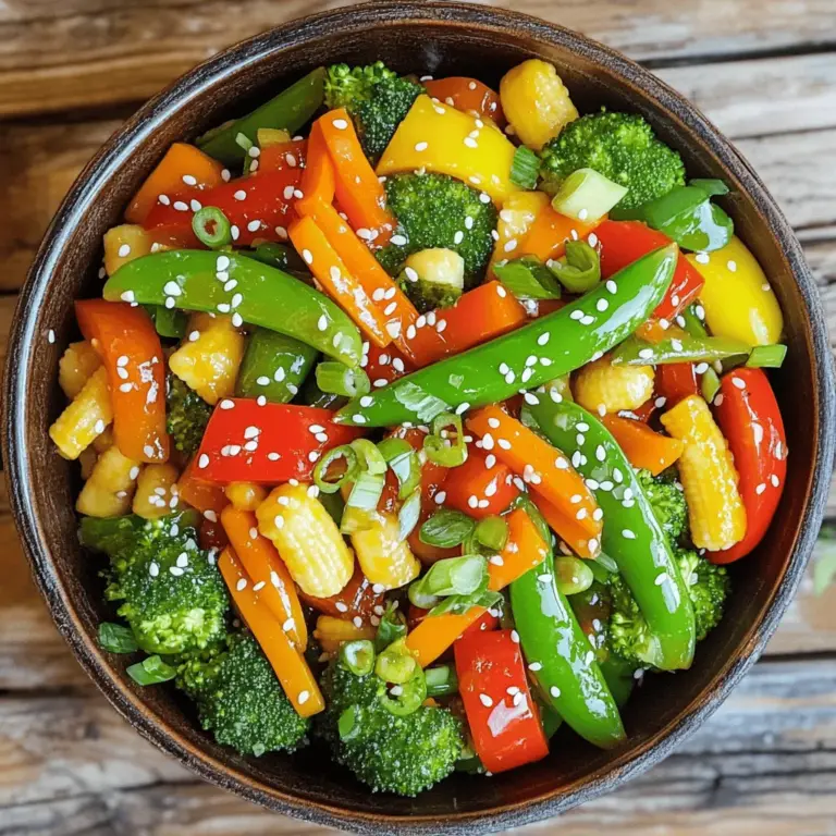 - 1 Tasse Brokkoli-Röschen - 1 Tasse Paprika (rot, gelb, grün), in Scheiben geschnitten - 1 Tasse Karotten, julienne geschnitten - 1 Tasse Zuckerschoten, auf die gewünschte Länge zugeschnitten Schezwan Gemüse ist bunt und gesund. Das Hauptgemüse bringt viele Vitamine. Brokkoli gibt dem Gericht Crunch und Farbe. Paprika fügt Süße und Knackigkeit hinzu. Karotten sind knackig und süß. Zuckerschoten sorgen für einen frischen Biss. Diese Mischung macht das Gericht lebendig. - 3 Esslöffel Schezwan-Sauce - 2 Esslöffel Sojasauce - 1 Esslöffel Ingwer-Knoblauch-Paste - 1 Esslöffel Sesamöl - 1 Esslöffel Pflanzenöl Die Saucen bringen den Geschmack. Die Schezwan-Sauce ist scharf und würzig. Sojasauce gibt Salz und Tiefe. Ingwer-Knoblauch-Paste sorgt für ein tolles Aroma. Sesamöl bringt einen nussigen Geschmack. Pflanzenöl ist zum Braten ideal. Diese Kombination macht das Gemüse besonders. - 2 Frühlingszwiebeln, gehackt (zum Garnieren) - Sesamsamen (zum Garnieren) - Salz und Pfeffer nach Geschmack Garnituren machen das Gericht schön. Frühlingszwiebeln geben Frische und Farbe. Sesamsamen fügen Crunch hinzu. Salz und Pfeffer würzen nach Geschmack. Diese kleinen Details machen das Gericht perfekt. Für die vollständige Anleitung, schau dir das Full Recipe an. - Schneide das Gemüse in gleichmäßige Stücke. - Das sorgt dafür, dass alles gleichmäßig gart. - Erhitze den Wok oder die Pfanne auf mittlere bis hohe Hitze. - Das Öl sollte schimmern, wenn es heiß genug ist. - Gib die Ingwer-Knoblauch-Paste in die Pfanne. - Brate sie etwa 30 Sekunden an, bis sie duftet. - Füge die Brokkoli-Röschen und Karotten hinzu. - Rühre alles 2-3 Minuten kräftig um, bis sie leicht zart sind. - Jetzt kommen die Paprika, Zuckerschoten und der Baby-Mais. - Brate alles weitere 3-4 Minuten, bis das Gemüse knackig bleibt. - Gieße die Schezwan-Sauce und die Sojasauce darüber. - Rühre gut um, damit das Gemüse gleichmäßig überzogen ist. - Streue den Zucker darüber und würze mit Salz und Pfeffer. - Brate alles noch eine Minute an. - Nimm die Pfanne vom Herd und überführe das Gemüse auf einen Teller. - Für die Präsentation nutze eine schöne Servierplatte. - Garniere mit Frühlingszwiebeln und Sesamsamen. - Serviere die Sizzling Schezwan Mystery Vegetables mit duftendem Reis. - Gebratene Nudeln passen auch gut dazu. Die richtige Garzeit macht den Unterschied. Zu langes Kochen macht das Gemüse weich. Du willst knackiges Gemüse? Garen Sie Brokkoli und Karotten nur 2-3 Minuten. Dann fügen Sie die Paprika und Zuckerschoten hinzu. Garen Sie sie für 3-4 Minuten. So bleibt das Gemüse frisch und schmackhaft. Manchmal magst du es schärfer oder milder. Du kannst die Schärfe mit der Schezwan-Sauce regulieren. Verwende weniger Sauce für einen milden Geschmack. Füge mehr hinzu für einen kickenden Geschmack. Hast du Allergien? Probiere alternative Zutaten. Verwende Tamari anstelle von Sojasauce bei Glutenunverträglichkeiten. Ein guter Wok ist ideal. Er verteilt die Hitze gleichmäßig. Das hilft, das Gemüse perfekt zu garen. Eine Pfanne funktioniert auch, aber achte darauf, dass sie groß genug ist. Empfohlene Werkzeuge sind ein scharfes Messer und eine Holzlöffel. So machst du das Kochen einfach und schnell. Probiere das Rezept für Sizzling Schezwan Mystery Vegetables, um alles zusammenzubringen. {{image_4}} Du kannst verschiedene Gemüsearten für dein Schezwan Gemüse verwenden. Saisonales Gemüse ist immer eine gute Wahl. Im Frühling sind Spargel und Erbsen frisch. Im Herbst kannst du Kürbis oder Rosenkohl probieren. Für eine vegetarische oder vegane Variante sind Auberginen und Zucchini ebenfalls toll. Sie bringen einen anderen Geschmack und Textur in das Gericht. Möchtest du deinem Gericht mehr Biss geben? Füge Tofu, Hähnchen oder Garnelen hinzu. Tofu ist perfekt für eine vegetarische Option. Du solltest den Tofu zuerst gut marinieren. Eine einfache Marinade aus Sojasauce und Ingwer passt gut. Hähnchen und Garnelen bringen zusätzlichen Geschmack. Achte darauf, sie gut durchzugoßen, damit sie zart bleiben. Um dein Gericht einzigartig zu machen, kannst du verschiedene Würzungen ausprobieren. Das Rezept ist anpassbar an verschiedene Küchenstile. Wenn du einen italienischen Twist möchtest, füge Basilikum und Oregano hinzu. Für einen asiatischen Kick kannst du Koriander und Chili verwenden. Experimentiere mit Kräutern und Gewürzen, um den perfekten Geschmack für dich zu finden. Wenn du Reste von deinem Schezwan Gemüse hast, kannst du sie einfach aufbewahren. Lagere sie im Kühlschrank. Dort bleiben sie für 3 bis 4 Tage frisch. Verwende einen luftdichten Behälter. So vermeidest du, dass sie austrocknen oder Gerüche aufnehmen. Wenn du die Reste aufwärmst, nutze eine Pfanne. Erhitze sie bei mittlerer Hitze. Füge einen kleinen Schuss Wasser hinzu, damit das Gemüse nicht anbrennt. Rühre es gut um, bis es heiß ist. So bleibt es knackig und lecker. Das Einfrieren ist eine großartige Methode, um dein Schezwan Gemüse länger zu lagern. Achte darauf, dass das Gemüse vollständig abgekühlt ist, bevor du es einfrierst. Verwende gefrierfeste Beutel oder Behälter. Entferne so viel Luft wie möglich, um Gefrierbrand zu vermeiden. Die besten Techniken zum Einfrieren sind einfach. Portioniere das Gemüse in kleine Mengen. So kannst du nur das auftauen, was du brauchst. Um den Geschmack zu konservieren, friere das Gemüse nicht länger als 3 Monate ein. Wenn du es auftauen möchtest, stelle es über Nacht in den Kühlschrank. So bleibt die Textur besser. Du kannst es auch direkt in der Pfanne garen, ohne es vorher aufzutauen. Das spart Zeit und erhält den frischen Geschmack. Für das vollständige Rezept schau dir meine Sizzling Schezwan Mystery Vegetables an. Um Schezwan-Sauce selbst zu machen, brauchst du einige einfache Zutaten. Hier sind sie: - 4-5 getrocknete rote Chilischoten - 2 Esslöffel Sojasauce - 1 Esslöffel Essig - 1 Esslöffel Knoblauch, gehackt - 1 Esslöffel Ingwer, gehackt - 1 Teelöffel Zucker - Prise Salz Zubereitung: 1. Weiche die getrockneten Chilischoten in Wasser ein. 2. Püriere sie mit den anderen Zutaten in einem Mixer. 3. Füge nach Bedarf etwas Wasser hinzu. 4. Deine Sauce ist fertig! Diese Sauce passt perfekt zu deinem Gemüsegericht. Sie bringt viel Geschmack und etwas Schärfe. Ja, Schezwan Gemüse kann scharf sein. Die Schärfe kommt von der Schezwan-Sauce und den Chilischoten. Was beeinflusst die Schärfe? - Die Menge der verwendeten Schezwan-Sauce - Die Anzahl der Chilischoten in der Sauce - Deine persönliche Vorliebe für Schärfe Wenn du es milder magst, reduziere einfach die Menge der Sauce oder Chilischoten. Um dein Schezwan Gemüse glutenfrei zu machen, wähle glutenfreie Sojasauce. Viele Marken bieten diese Option an. Glutenfreie Alternativen für Sojasauce: - Tamari - Kokosaminos Tips zur Vermeidung von Gluten in anderen Zutaten: - Achte auf die Etiketten von Gewürzen und Saucen. - Vermeide Produkte mit Weizen oder Gerste. Ein leckeres Gericht braucht die richtigen Beilagen. Hier sind einige Empfehlungen: - Gedämpfter Reis - Gebratene Nudeln - Quinoa Kombinationsmöglichkeiten mit anderen Gerichten: - Serviere es mit Tofu oder Hähnchen für mehr Protein. - Eine frische Salatbeilage passt gut dazu. Diese Beilagen ergänzen die Aromen der Schezwan-Gemüse sehr gut. Schezwan Gemüse ist ein tolles Gericht, das einfach zuzubereiten ist. Wir haben die besten Zutaten, Gewürze und Tipps durchgearbeitet. Auch die Schritt-für-Schritt-Anleitung macht das Kochen leicht. Du kannst das Rezept ganz nach deinem Geschmack anpassen. Egal, ob du es schärfer magst oder andere Gemüse verwendest, jeder findet etwas für sich. Achte auch auf die Lagerung, damit nichts verschwendet wird. Genieß deine Kreation mit Freunden oder Familie.