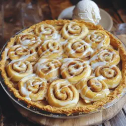 Cinnamon Roll Apple Pie Verlockendes Rezept entdecken