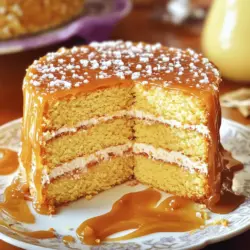 Salted Caramel Cake Genussvolle Dessertkreation