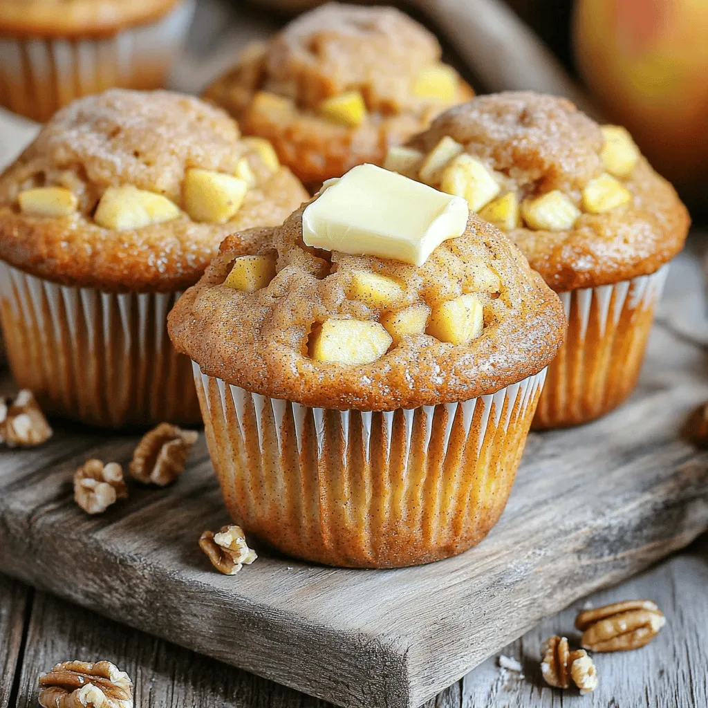 Cinnamon Apple Muffins Einfaches und schmackhaftes Rezept