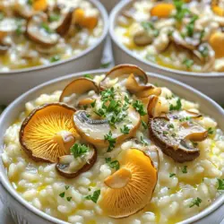 Mushroom Risotto cremig und einfach zubereiten