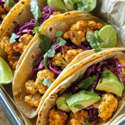 Roasted Cauliflower Tacos Köstlicher Genuss für alle