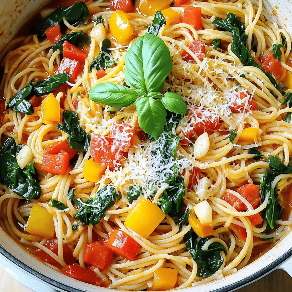 - 225 g Spaghetti - 1 Esslöffel Olivenöl - 3 Knoblauchzehen, fein gehackt Für Eintopf-Nudeln sind die Hauptzutaten einfach zu finden. Spaghetti bilden die Basis. Sie nehmen den Geschmack der anderen Zutaten gut auf. Olivenöl gibt den Nudeln den nötigen Glanz. Der Knoblauch bringt ein tolles Aroma. - 1 kleine Zwiebel, fein gewürfelt - 1 Paprika, gewürfelt (nach Wahl) - 1 Dose (400 g) gewürfelte Tomaten mit Saft Die Zwiebel gibt Süße und Tiefe. Die Paprika fügt Farbe und Knackigkeit hinzu. Gewürfelte Tomaten bringen Saftigkeit und Geschmack. Zusammen mit den Nudeln wird es richtig lecker. - 500 ml Gemüsebrühe - 1 Teelöffel getrockneter Oregano - 1 Tasse frischer Spinat Gemüsebrühe ist die Flüssigkeit, die alles verbindet. Oregano bringt den typischen italienischen Geschmack. Der frische Spinat gibt ein gesundes Element dazu. Er wird kurz vor dem Servieren hinzugefügt. So bleibt er schön grün und knackig. Für das vollständige Rezept, siehe [Full Recipe]. Zuerst erhitze ich das Olivenöl in einem großen Topf bei mittlerer Hitze. Ich füge die fein gehackten Knoblauchzehen hinzu. Nach etwa 2-3 Minuten wird der Knoblauch duftend. Dann gebe ich die gewürfelte Zwiebel dazu. Wenn die Zwiebel glasig wird, ist das ein gutes Zeichen. Jetzt kommt die gewürfelte Paprika. Ich lasse alles weitere 2-3 Minuten anbraten. So wird die Paprika weich und nimmt die Aromen auf. Jetzt füge ich die Dose gewürfelte Tomaten mit Saft hinzu. Dazu kommt die Gemüsebrühe. Die Gewürze wie Oregano und Basilikum sind wichtig. Ich gebe auch die roten Pfefferflocken für etwas Schärfe dazu. Mit Salz und Pfeffer würze ich die Mischung. Ich rühre alles gut um und bringe es zum Kochen. Sobald die Mischung kocht, lege ich die Spaghetti hinein. Ich achte darauf, dass die Spaghetti vollständig in der Flüssigkeit liegen. Dann reduziere ich die Hitze, decke den Topf ab und lasse alles 10-12 Minuten köcheln. Es ist wichtig, gelegentlich umzurühren, damit die Spaghetti nicht ankleben. Wenn die Spaghetti al dente sind, ist es Zeit für den Spinat. Ich hebe den frischen Spinat unter die Mischung. Nach 2 Minuten ist der Spinat zusammengefallen. Jetzt nehme ich den Topf vom Herd. Ich lasse ihn einige Minuten stehen, damit die Mischung eindickt. Das Gericht sieht nun lecker aus und ist bereit zum Servieren. Ich empfehle, es warm zu genießen. Der geriebene Parmesan und frische Basilikumblätter machen das Gericht perfekt. Für das vollständige Rezept schaue in die [Full Recipe]. Um die Spaghetti perfekt zu kochen, achte auf den Punkt "al dente". Das bedeutet, sie sind fest, aber nicht hart. Du kochst sie in der Brühe, die die Nudeln gut aufnimmt. Die Flüssigkeitskontrolle ist wichtig. Die Spaghetti sollten immer in der Brühe liegen. Wenn es zu trocken wird, füge mehr Brühe hinzu. So bleiben die Spaghetti saftig und lecker. Du kannst das Gericht nach deinem Geschmack anpassen. Weitere Gewürze wie Paprikapulver oder Thymian geben mehr Aroma. Experimentiere mit Kräutern, die du magst. Gemüsevariationen sind auch eine tolle Idee. Füge Zucchini, Auberginen oder Brokkoli hinzu. Diese bringen Farbe und Nährstoffe ins Gericht. Das Anrichten macht viel aus. Serviere die Eintopf-Nudeln in tiefen Tellern. So sieht es einladend aus. Garnierungen sind der letzte Schliff. Frische Basilikumblätter und geriebener Parmesan passen perfekt. Sie geben dem Gericht einen feinen Touch. Wenn du mehr Tipps suchst, schau dir das Full Recipe an! {{image_4}} Für eine fleischfreie Option kann man Tofu verwenden. Tofu nimmt den Geschmack der Sauce gut auf. Würfeln Sie den Tofu und braten Sie ihn an, bevor Sie ihn zu den Nudeln geben. Sie können auch verschiedene Gemüseoptionen nutzen. Zucchini, Champignons oder Brokkoli passen gut. Diese bringen Farbe und Nährstoffe in Ihr Gericht. Möchten Sie mehr Protein? Fügen Sie Hähnchen oder Garnelen hinzu. Diese Zutaten machen das Gericht sättigender. Braten Sie das Hähnchen in Würfeln an, bis es gar ist. Für Garnelen reicht es, sie kurz in der Sauce zu kochen. Eine vegetarische Wurst ist auch eine gute Wahl. Diese gibt Ihrem Gericht einen herzhaften Geschmack ohne Fleisch. Für eine glutenfreie Variante können Sie glutenfreie Spaghetti verwenden. Diese sind mittlerweile in vielen Geschäften erhältlich. Achten Sie darauf, dass die Kochzeit etwas länger sein kann. Passen Sie das Rezept dann entsprechend an. Sie sollten die Flüssigkeitsmenge im Rezept im Auge behalten, um die perfekte Konsistenz zu erzielen. Um die Reste deiner Eintopf-Nudeln frisch zu halten, lagere sie richtig. - Kühlschranklagerung: Stelle die abgekühlten Nudeln in einen luftdichten Behälter. So bleiben sie bis zu drei Tage frisch. - Gefrieroptionen: Du kannst die Nudeln auch einfrieren. Nutze gefrierfreundliche Behälter oder Beutel. So bleiben sie bis zu drei Monate genießbar. Die Haltbarkeit ist wichtig, um Lebensmittelverschwendung zu vermeiden. - Maximale Zeit im Kühlschrank: Eintopf-Nudeln sind im Kühlschrank bis zu drei Tage haltbar. - Hinweise zur Verwendung von gefrorenen Lebensmitteln: Wenn du sie auftauen möchtest, lasse sie über Nacht im Kühlschrank. Das sorgt für eine bessere Konsistenz. Das Aufwärmen sollte schonend erfolgen. - Beste Methoden zum Aufwärmen: Nutze einen Topf bei mittlerer Hitze. Füge etwas Brühe oder Wasser hinzu, um die Nudeln feucht zu halten. - Tipps zur Vermeidung von Breiigkeit: Rühre die Nudeln regelmäßig um, um ein Ankleben zu verhindern. So bleiben sie schön al dente. Wenn du mehr über das Rezept erfahren möchtest, schau dir das [Full Recipe] an! Die Zubereitung von Eintopf-Nudeln ist einfach und schnell. Die Vorbereitungszeit beträgt etwa 10 Minuten. Danach kochen die Nudeln für 10 bis 12 Minuten. Insgesamt dauert das Gericht also etwa 25 Minuten. Dieses Rezept ergibt vier Portionen. So ist es perfekt für eine kleine Familie oder einen Abend mit Freunden. Ja, du kannst das Rezept nach deinem Geschmack anpassen. Wenn du Gemüse magst, füge Zucchini oder Pilze hinzu. Du kannst auch verschiedene Nudelsorten verwenden, wie Vollkorn- oder glutenfreie Spaghetti. Wenn du Fleisch isst, probiere Hähnchen oder Garnelen. Sei kreativ! Eintopf-Nudeln sind sehr vielseitig. Du kannst einen frischen Salat als Beilage servieren. Ein knuspriges Baguette passt auch gut dazu. Für Getränke empfehle ich einen leichten Weißwein oder einfaches Wasser mit Zitrone. So wird dein Essen noch besser! Eintopf-Nudeln sind einfach und lecker. Wir haben verschiedene Zutaten wie Spaghetti, Gemüse und Gewürze genutzt. Ich habe dir gezeigt, wie du dieses Gericht schnell zubereitest. Tipps zur Anpassung der Aromen und zur Aufbewahrung helfen dir, das Beste aus den Reste herauszuholen. Experimentiere mit Variationen, um neue Geschmäcker zu entdecken. Mit diesen einfachen Schritten kannst du immer wieder ein schmackhaftes Essen genießen. Probiere es aus und koche deine eigene Version!