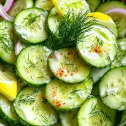 Cremiger Gurkensalat frischer Genuss für alle