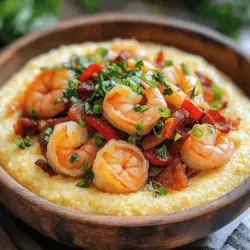 Garnelen und Grits Einfaches und köstliches Rezept
