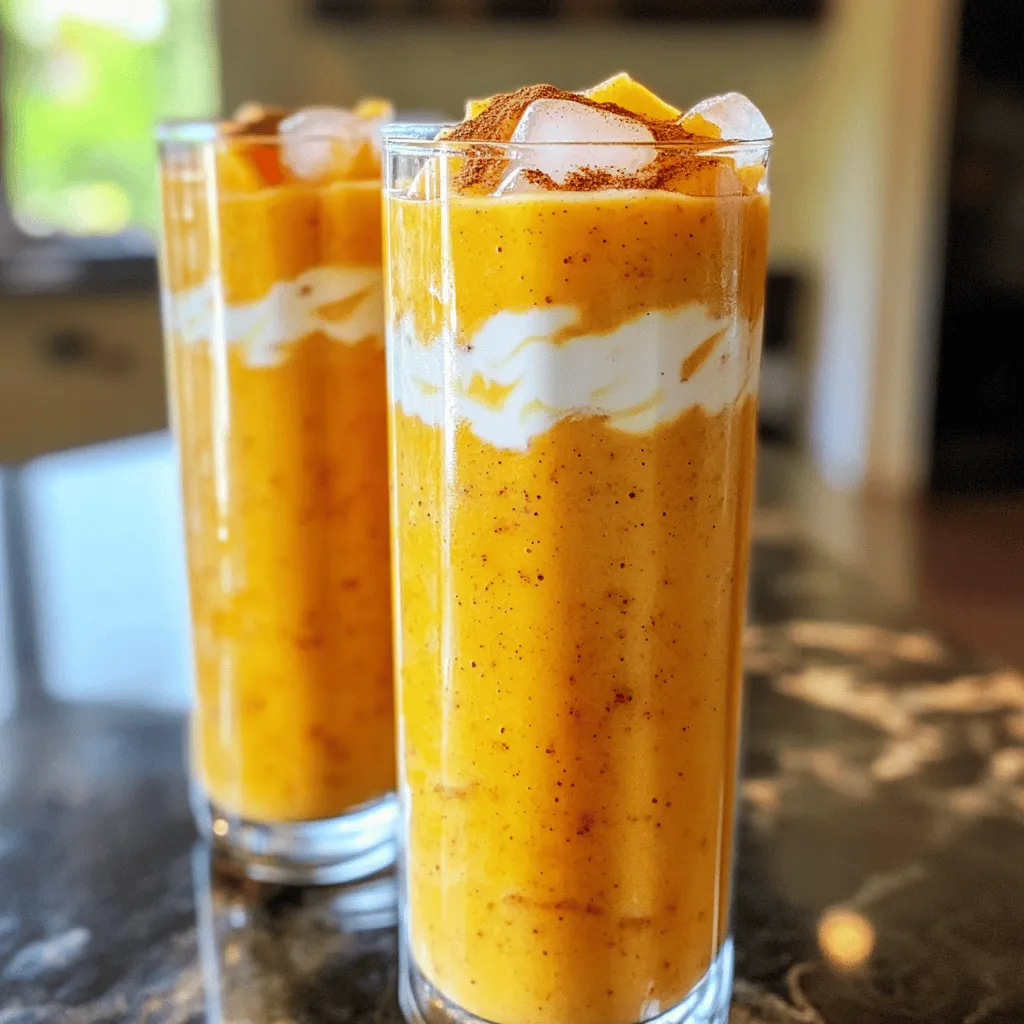 - 2 reife Pfirsiche - 1 Tasse griechischer Joghurt (Vanillegeschmack) - 1/2 Tasse Mandelmilch Die Hauptzutaten sind einfach und frisch. Pfirsiche geben dem Smoothie einen süßen, fruchtigen Geschmack. Wählen Sie reife, saftige Pfirsiche für den besten Geschmack. Der griechische Joghurt sorgt für eine cremige Textur und fügt Protein hinzu. Mandelmilch macht den Smoothie leicht und hilft, die Konsistenz zu verbessern. - 1 Esslöffel Honig (oder Ahornsirup) - 1/2 Teelöffel gemahlener Zimt - 1/4 Teelöffel Muskatnuss Gewürze sind der Schlüssel zur Tiefe des Geschmacks. Honig oder Ahornsirup süßen den Smoothie auf natürliche Weise. Zimt bringt einen warmen, würzigen Geschmack. Muskatnuss fügt eine angenehme Note hinzu und macht den Smoothie noch interessanter. - 1/2 Tasse Haferflocken - 1/2 Teelöffel Vanilleextrakt - Eiswürfel (optional) Zusätzliche Zutaten fügen Nährstoffe und Textur hinzu. Haferflocken geben dem Smoothie Faser und machen ihn sättigender. Vanilleextrakt verstärkt den Geschmack und macht ihn noch köstlicher. Eiswürfel sind optional, aber sie machen den Smoothie schön kalt und cremig. Für die vollständige Anleitung besuchen Sie den [Full Recipe]. Zuerst bereiten Sie den Mixer vor. Stellen Sie sicher, dass er sauber und bereit ist. Geben Sie dann die gewürfelten Pfirsiche, den griechischen Joghurt, die Mandelmilch, den Honig, den Zimt, die Muskatnuss, die Haferflocken und den Vanilleextrakt in den Mixer. Mixen Sie alle Zutaten auf hoher Stufe, bis die Mischung cremig und glatt ist. Wenn Sie einen dickeren Smoothie möchten, fügen Sie einige Eiswürfel hinzu und mixen Sie erneut. Schmecken Sie den Smoothie ab und passen Sie die Süße nach Ihrem Geschmack an. Vielleicht möchten Sie mehr Honig oder Ahornsirup hinzufügen. Wenn der Smoothie zu dick ist, können Sie etwas mehr Mandelmilch einfüllen. So erreichen Sie die perfekte Eiskonsistenz, die Ihnen gefällt. Gießen Sie den Smoothie in hohe Gläser oder Einmachgläser. Garnieren Sie ihn nach Belieben, um ihn noch ansprechender zu machen. Eine Prise Zimt obenauf oder ein frischer Pfirsichschein sind tolle Optionen. Genießen Sie diesen Pfirsich Cobbler Smoothie frisch und köstlich. - Fügen Sie Eiswürfel hinzu, um mehr Cremigkeit zu bekommen. - Wählen Sie reife Pfirsiche, die süß und saftig sind. Reife Pfirsiche sorgen für einen tollen Geschmack. Sie sollten bei leichtem Druck nachgeben. Wenn Sie frische Pfirsiche nicht finden, können Sie auch gefrorene verwenden. Diese sind oft süß und leicht zu mixen. - Nutzen Sie proteinreiche Joghurtvarianten für mehr Nährstoffe. - Ersetzen Sie Zucker durch gesunde Süßungsmittel wie Honig oder Datteln. Griechischer Joghurt gibt Ihnen mehr Protein. Das macht den Smoothie sättigender. Wenn Sie auf Zucker achten, probieren Sie Honig oder Ahornsirup. Diese Optionen sind natürlicher und gesünder. - Garnieren Sie den Smoothie mit Zimt und frischen Kräutern wie Minze. - Verwenden Sie besondere Gläser für eine ansprechende Präsentation. Eine schöne Garnitur macht viel aus. Ein Hauch von Zimt gibt dem Smoothie einen tollen Duft. Frische Minze bringt Farbe und Frische. Servieren Sie den Smoothie in hohen Gläsern oder Einmachgläsern für einen besonderen Look. {{image_4}} Wenn Sie keine Pfirsiche zur Hand haben, probieren Sie andere Früchte. Beeren wie Erdbeeren oder Himbeeren bringen einen frischen Geschmack. Mangos geben eine süße Note. Sie können auch Mischungen aus verschiedenen Früchten verwenden. Joghurtgeschmack ist ebenfalls wichtig. Vanillejoghurt passt gut, aber probieren Sie auch Kokos- oder Erdbeerjoghurt. Diese Varianten bringen neue Aromen in Ihren Smoothie. Für eine vegane Version ersetzen Sie den griechischen Joghurt. Nutzen Sie pflanzliche Alternativen wie Soja- oder Kokosjoghurt. Diese sind cremig und lecker. Süßen Sie mit pflanzlichen Mitteln wie Agavensirup oder Dattelsirup. Diese Optionen sind nicht nur vegan, sondern auch gesund und schmackhaft. Um einen Smoothie Bowl zu machen, verdicken Sie Ihren Smoothie. Fügen Sie weniger Flüssigkeit hinzu, damit er cremiger wird. Gießen Sie den dicken Smoothie in eine Schüssel. Jetzt kommt der spaßige Teil: Dekorieren! Verwenden Sie Toppings wie frische Früchte, Nüsse oder Haferflocken. Diese bringen Textur und Farbe. Eine Prise Zimt obendrauf macht das Ganze noch schöner und leckerer. Um den Pfirsich Cobbler Smoothie frisch zu halten, bewahre ihn in einem luftdichten Behälter auf. Stelle sicher, dass der Behälter gut verschlossen ist, damit keine Luft eindringen kann. Im Kühlschrank bleibt der Smoothie etwa 1 bis 2 Tage frisch. Ich empfehle, ihn innerhalb von 24 Stunden zu trinken, um den besten Geschmack zu genießen. Du kannst die Zutaten im Voraus mixen und in Eiswürfelformen einfrieren. Das macht es einfach, einen schnellen Smoothie zu genießen. Wenn du den Smoothie über Nacht im Kühlschrank lagerst, wird er am nächsten Morgen noch lecker sein. Achte darauf, ihn gut abzudecken, damit er keine Gerüche annimmt. Manchmal trennt sich der Smoothie nach dem Lagern. Wenn das passiert, mixe ihn einfach erneut für ein paar Sekunden. Das stellt die Cremigkeit wieder her. Um die Frische zu bewahren, kannst du auch ein paar frische Pfirsiche oder etwas Honig hinzufügen. So wird der Smoothie gleich wieder schmackhaft und frisch. Ein Pfirsich Cobbler Smoothie hat etwa 300 Kalorien pro Portion. Diese Zahl kann je nach Zutaten leicht variieren. Hier sind die Nährwertangaben der Hauptzutaten: - 2 reife Pfirsiche: ca. 70 Kalorien - 1 Tasse griechischer Joghurt: ca. 150 Kalorien - 1/2 Tasse Mandelmilch: ca. 15 Kalorien - 1 Esslöffel Honig: ca. 60 Kalorien - 1/2 Tasse Haferflocken: ca. 75 Kalorien Die Kombination dieser Zutaten ergibt einen nahrhaften und leckeren Smoothie. Er liefert Energie und ist perfekt für einen gesunden Snack oder Frühstück. Ja, du kannst den Smoothie ohne Joghurt machen. Du kannst stattdessen auch pflanzliche Alternativen wie Kokosjoghurt verwenden. Diese Optionen können den Geschmack leicht ändern. Ein weiterer guter Ersatz ist eine Banane. Sie macht den Smoothie cremig und gibt natürliche Süße. Wenn du keinen Joghurt verwenden möchtest, kannst du auch einfach mehr Mandelmilch hinzufügen. So bleibt der Smoothie flüssig und lecker. Wenn du keinen Mixer hast, gibt es trotzdem Wege, einen Pfirsich Cobbler Smoothie zuzubereiten. Du kannst die Pfirsiche mit einer Gabel zerdrücken. Mische dann die anderen Zutaten in einer Schüssel. Eine andere Methode ist, die Haferflocken zu mahlen. Du kannst sie in einem Mörser oder mit einem Nudelholz zerkleinern. Diese Technik hilft dir, die Textur zu verbessern. Du kannst den Smoothie auch in einem Shaker mischen. Fülle alle Zutaten in den Shaker und schüttle kräftig. So bekommst du eine ähnliche Konsistenz. Zusammengefasst zeigt dieser Artikel, wie man einen leckeren Pfirsich-Smoothie zubereitet. Wir haben die Hauptzutaten wie Pfirsiche, Joghurt und Mandelmilch durchgenommen. Sie haben auch Anpassungsmöglichkeiten und kreative Variationen kennengelernt. Denken Sie daran, den Smoothie frisch zu halten. Experimentieren Sie mit verschiedenen Früchten und Joghurt-Arten. Ihre Möglichkeiten sind fast unbegrenzt. Genießen Sie die Zubereitung und die Köstlichkeit Ihres Smoothies!