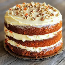 Klassischer Möhrenkuchen Einfach und Lecker Rezept
